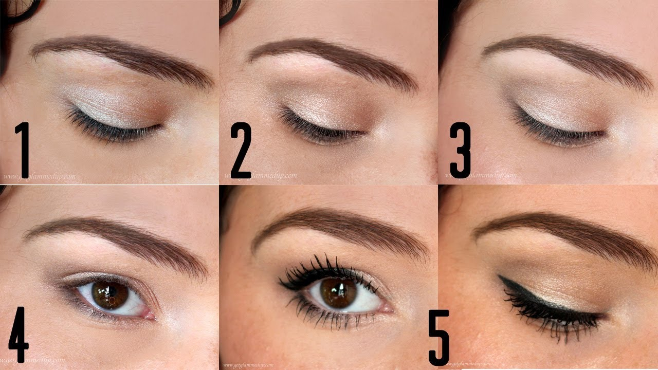 Eye Makeup Procedure How To Apply Eyeshadow For Beginners Back To Basics Youtube