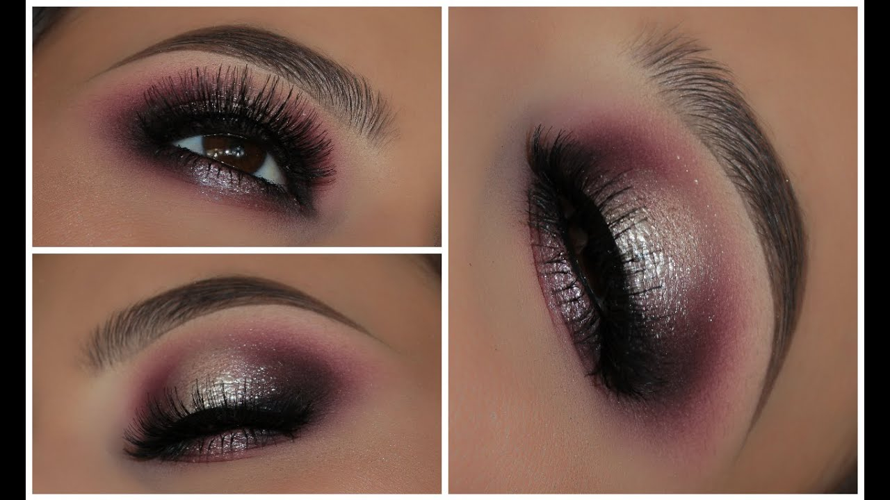 Eye Makeup Purple And Silver A Purple And Silver Spotlight Smokey Eye Amys Makeup Box Youtube