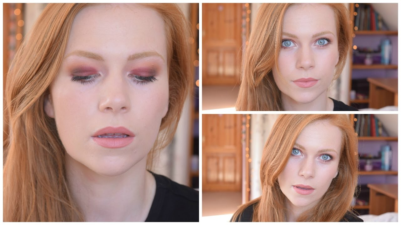 Eye Makeup Redheads Autumnfall Deep Purple Smokey Eye Tutorial Makeup For Redheads