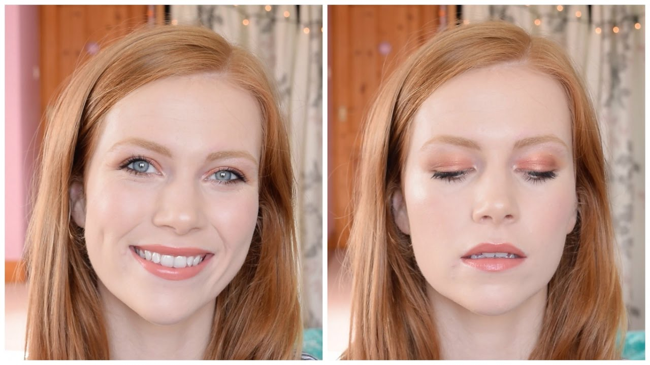 Eye Makeup Redheads Makeup For Redheads Easy Bronze Eyeshadow Look Simply Redhead