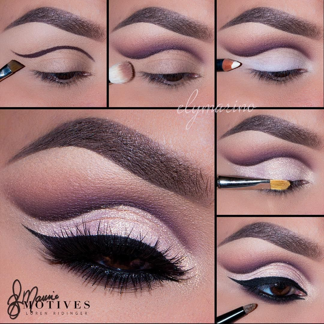 Eye Makeup Step By Step 26 Easy Step Step Makeup Tutorials For Beginners In 2019 Eyes