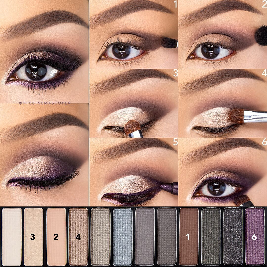 Eye Makeup Step By Step 26 Easy Step Step Makeup Tutorials For Beginners In 2019 Makeup