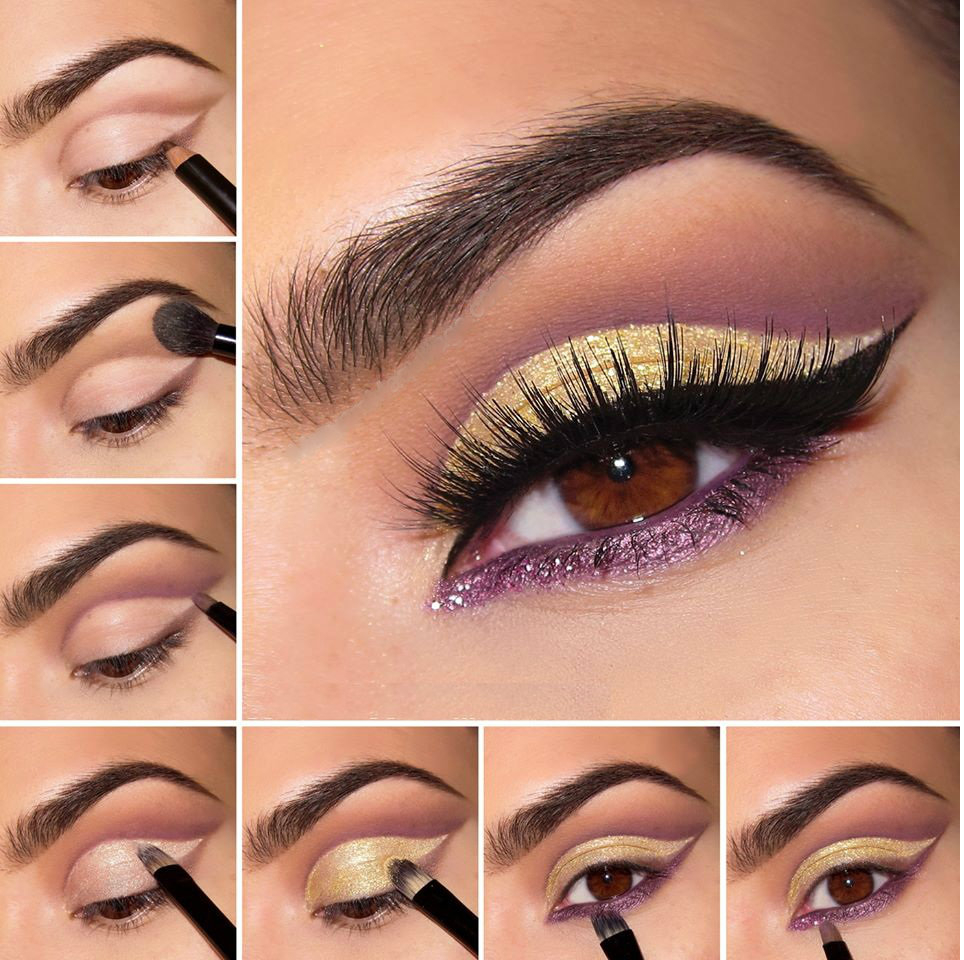 Eye Makeup Step By Step Instructions With Pictures 20 Easy Step Step Eyeshadow Tutorials For Beginners Her Style Code