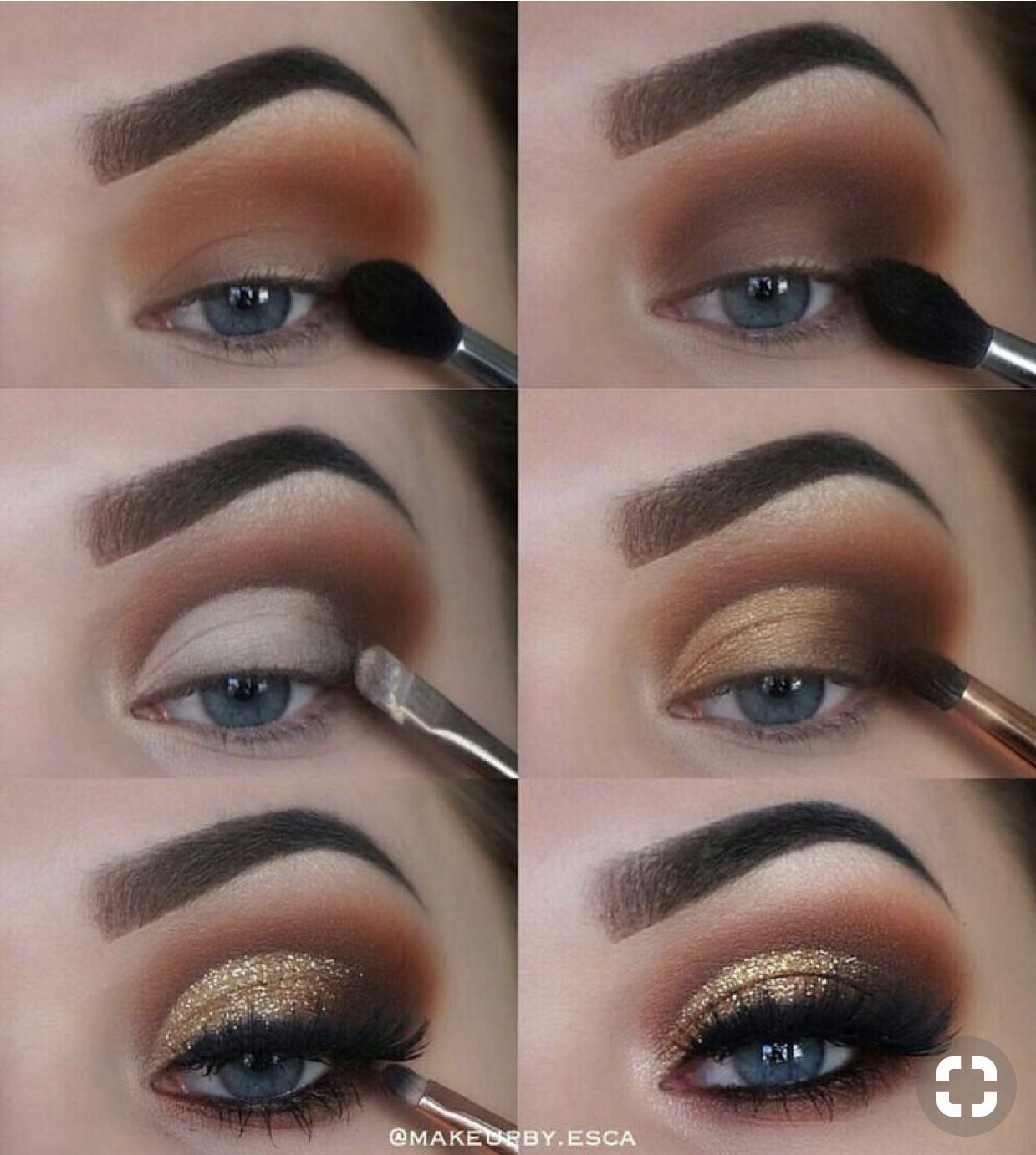 Eye Makeup Steps Brown Eye Makeup Look Brown Eye Makeup Tutorial Step Step The