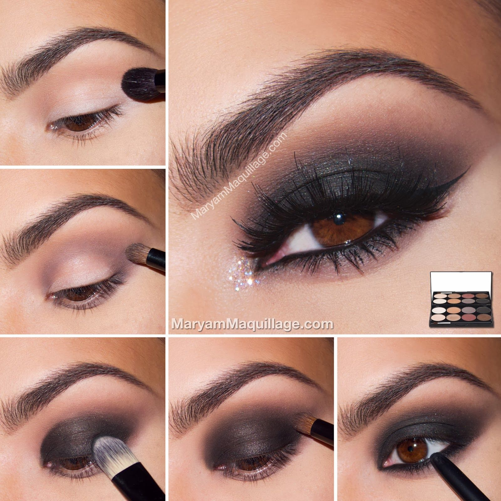 Eye Makeup Steps Maryam Maquillage Classic Makeup Contour Smoke The Eye Of My