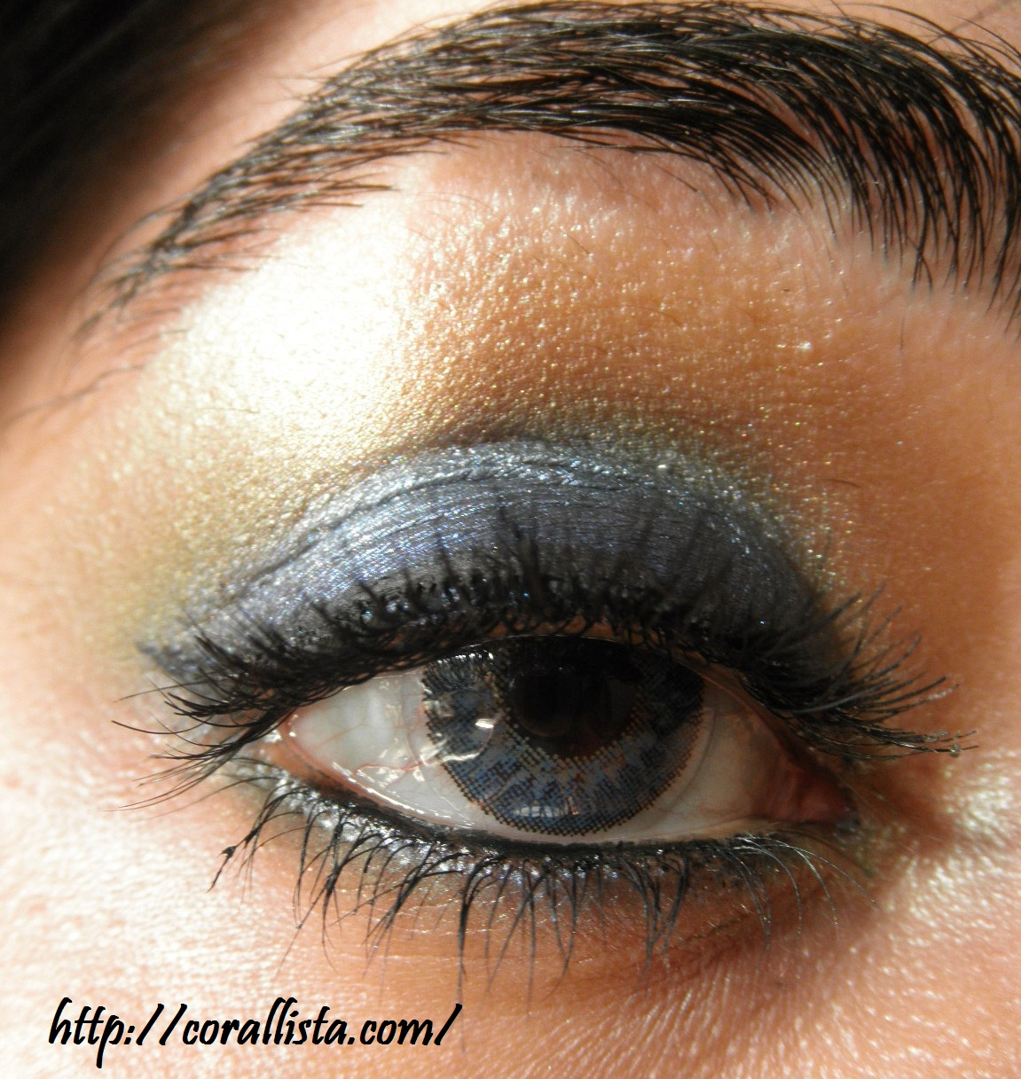 Eye Makeup Summer Eye Makeup Tutorial Bright Summer Blue With Mac Freshwater