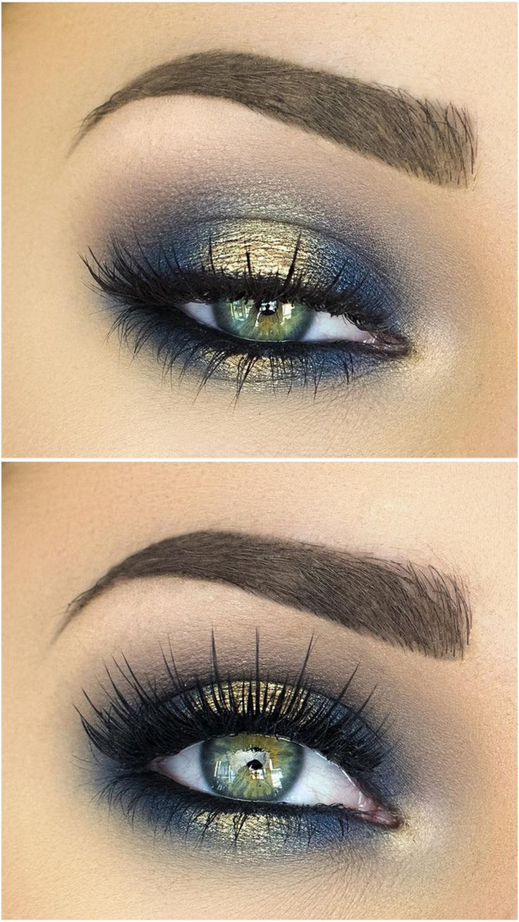 Eye Makeup Tips For Blue Eyes Makeup Tips Tutorials Blue Gold Halo Eye Makeup Women W