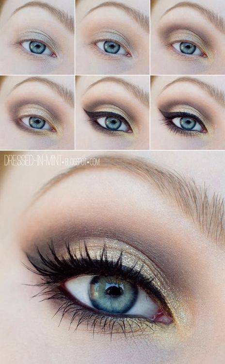 Eye Makeup Tutorial For Black Eyes 10 Quick Easy Step Step Smokey Eye Makeup Tutorials 2019