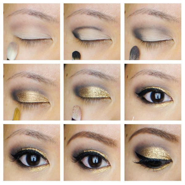 Eye Makeup Tutorial For Black Eyes A Collection Of 40 Best Glitter Makeup Tutorials And Ideas For 2019