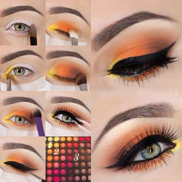 Eye Makeup Tutorial For Black Eyes Colorful Eyeshadow Tutorials For Blue Eyes Makeup Tutorials