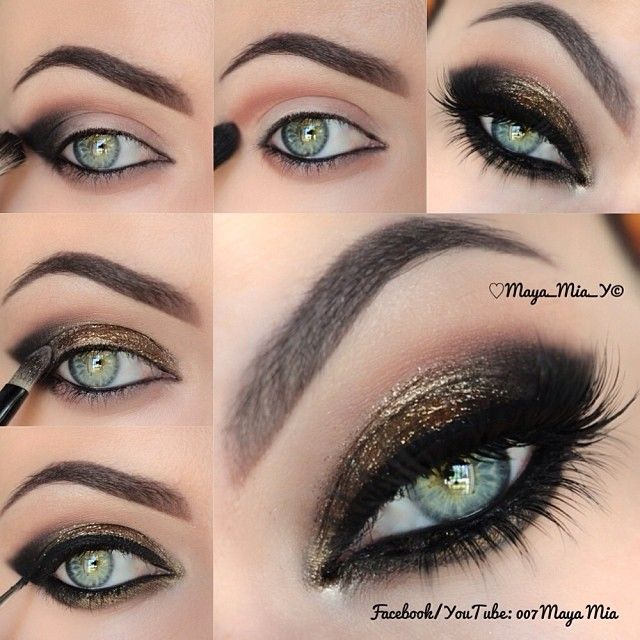 Eye Makeup Tutorial For Black Eyes Top 10 Amazing Black Eye Makeup Tutorials Pretty Designs