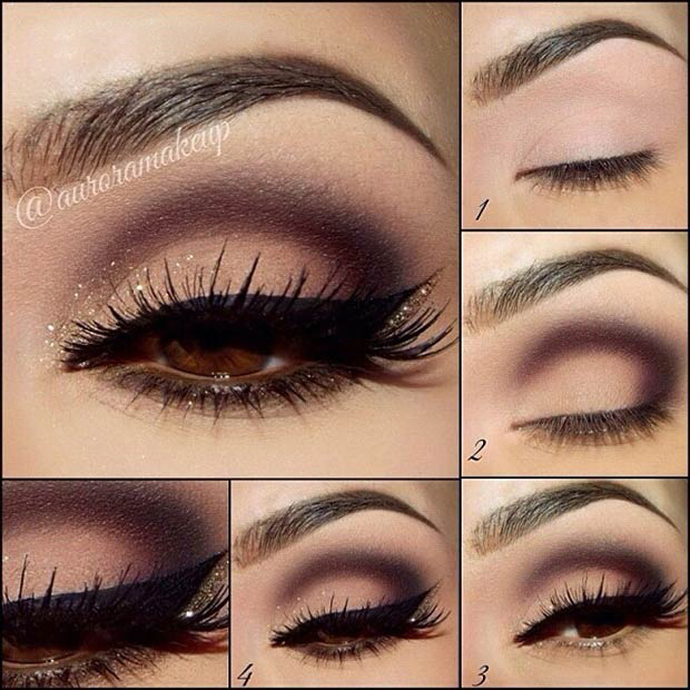 Eye Makeup Tutorial For Small Eyelids 21 Glamorous Smokey Eye Tutorials Stayglam