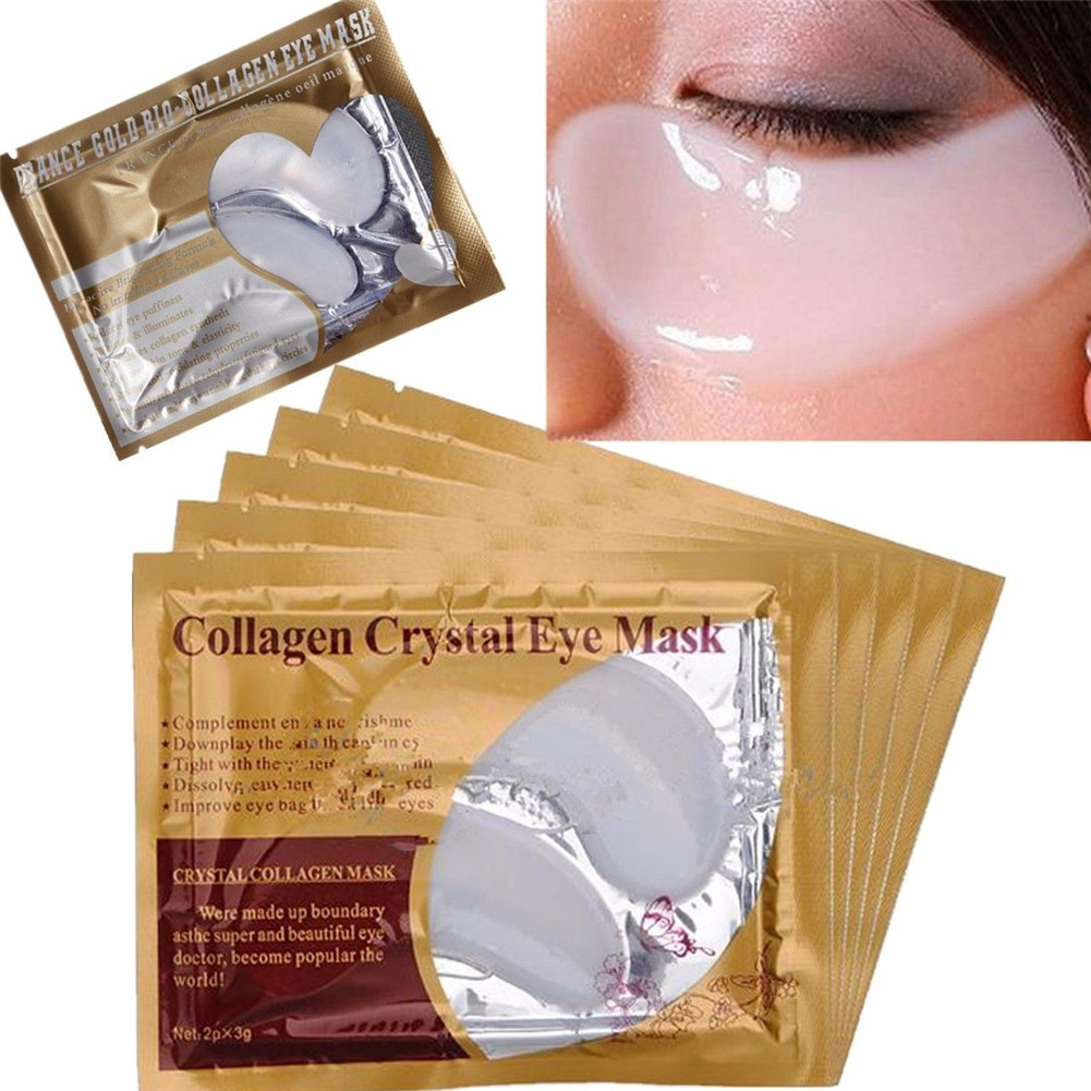 Eye Makeup Under Mask Gel Collagen Eye Bag Mask Anti Wrinkle Dark Circle Under Eye Patches