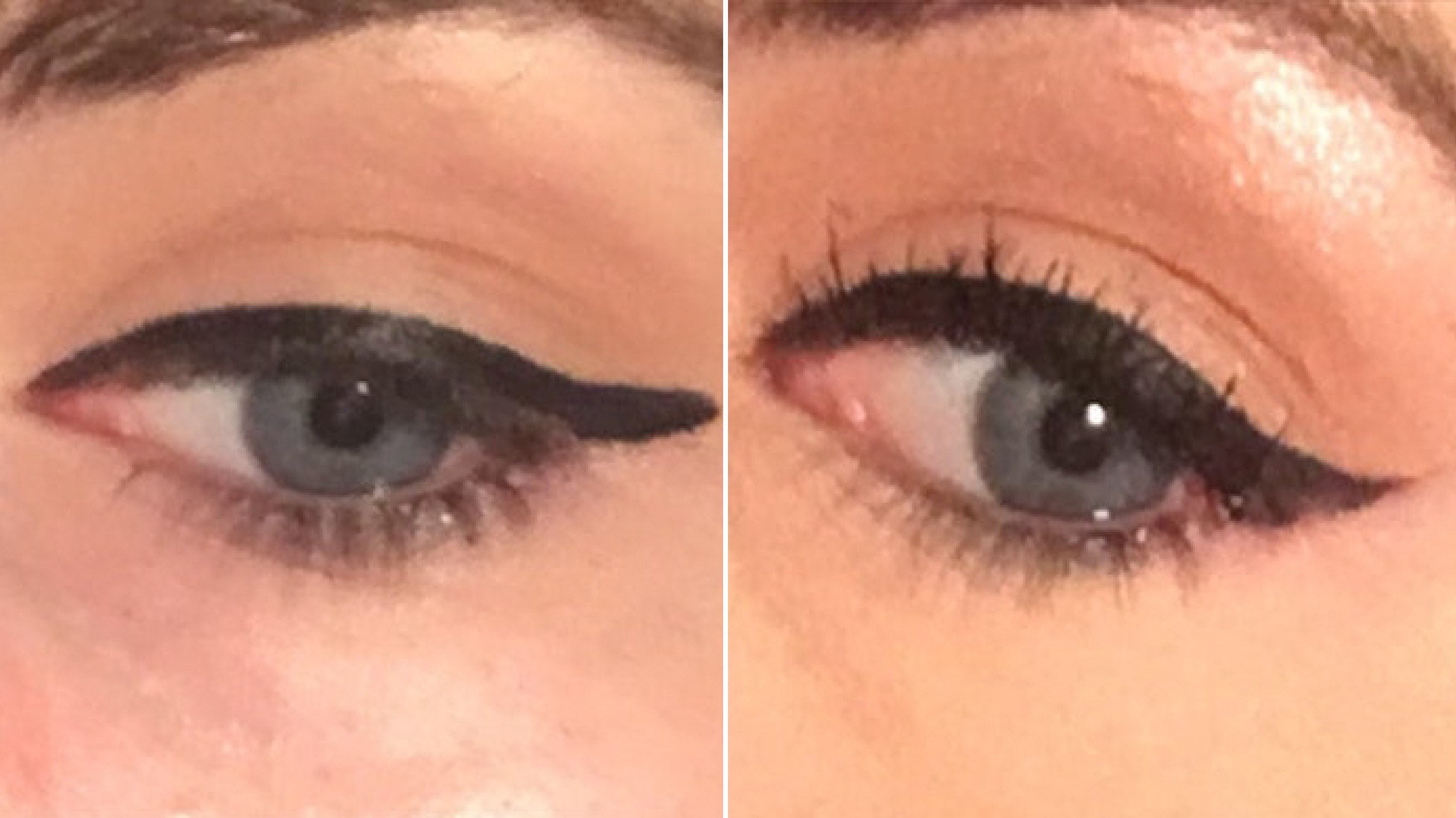 Eye Makeup Wings Easy Winged Eyeliner Trick Makes Your Cat Eye Flick So Sharp Allure