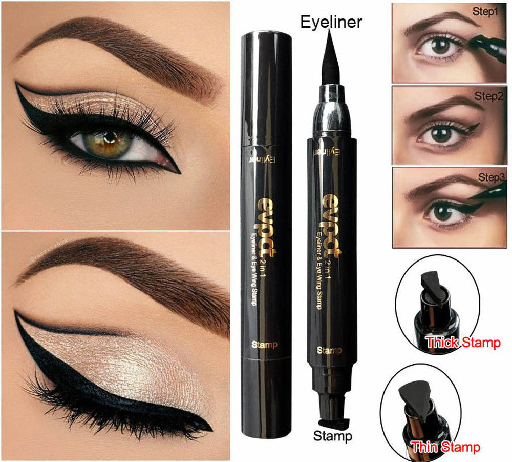 Eye Makeup Wings Newest Winged Eyeliner Stamp Waterproof Makeup Cosmetic Eye Liner