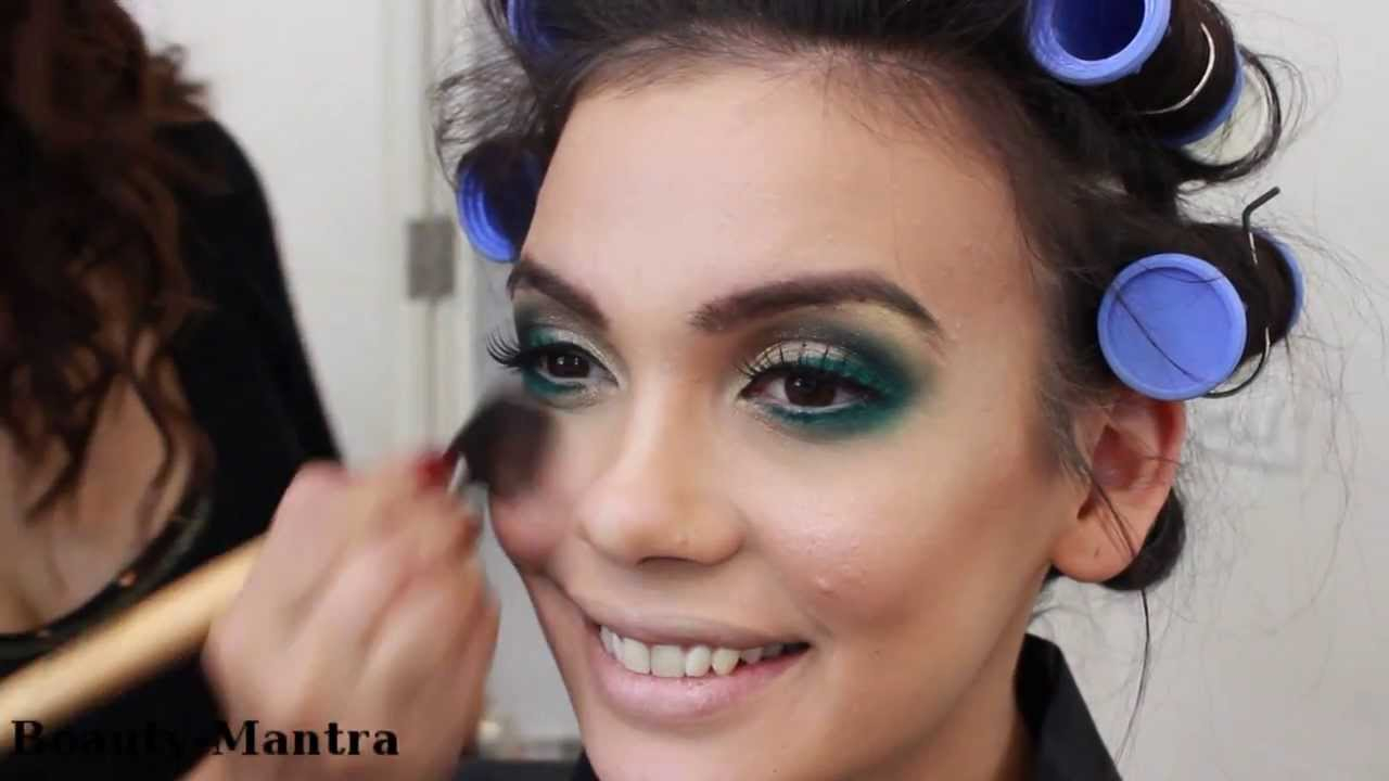 Eye Makeup With Black Dress Emerald Smokey Eye Makeup For Black Dress Youtube