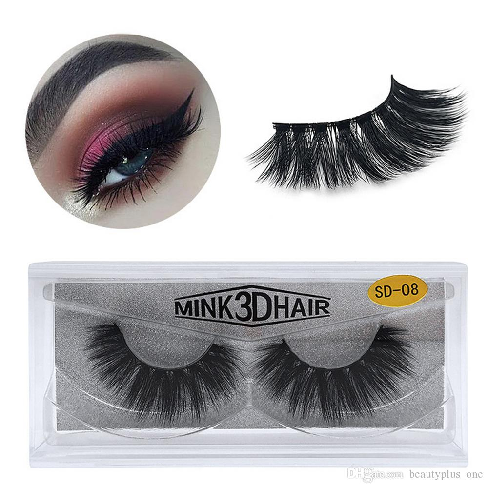 Eye Makeup With Fake Eyelashes 17 Styles 3d Mink Eyelashes Eye Makeup Mink False Lashes Soft
