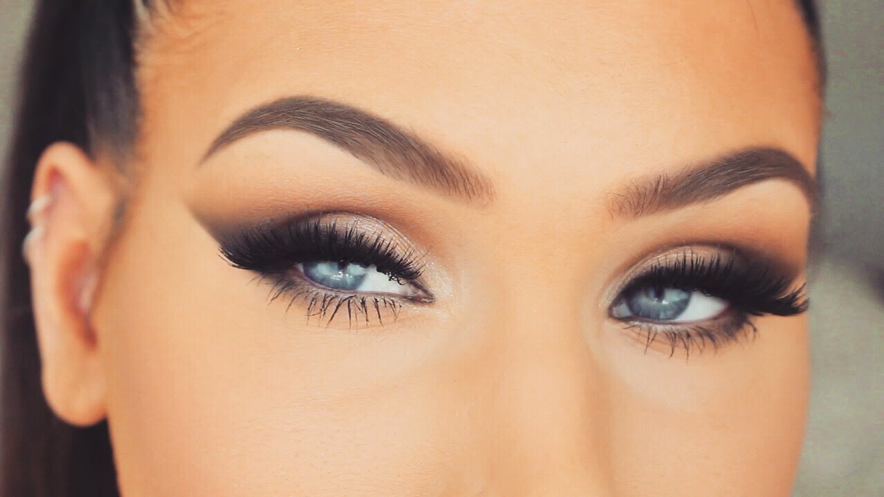 Eye Wing Makeup Tutorial Super Smokey Winged Liner Makeup Tutorial Youtube