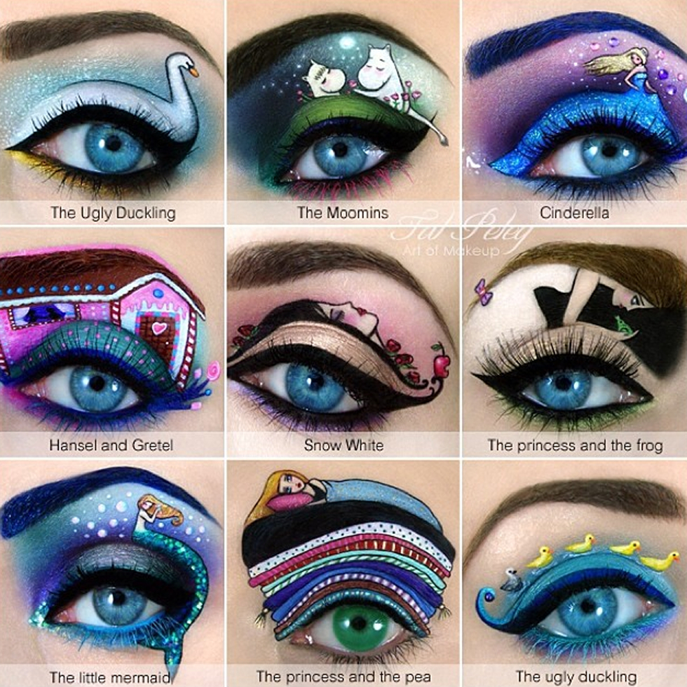 Eye With Makeup This Artists Eye Makeup Illustrations Are Mindblowingly Beautiful