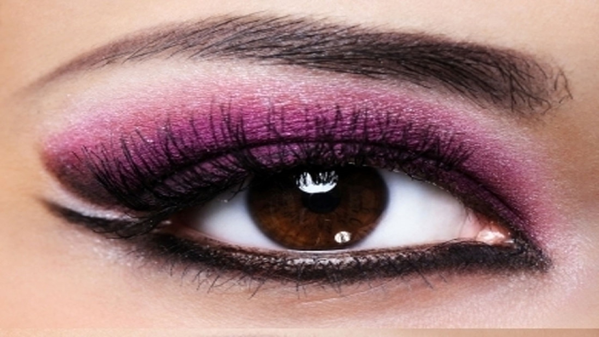 Eyes Makeup Pics Download Smokey Eye Makeup With Purple And Black Color Free Best Hd