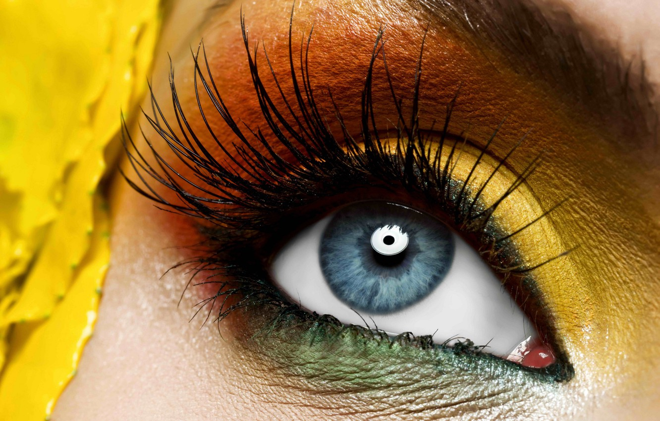 Eyes Makeup Pics Download Wallpaper Yellow Eye Makeup Images For Desktop Section
