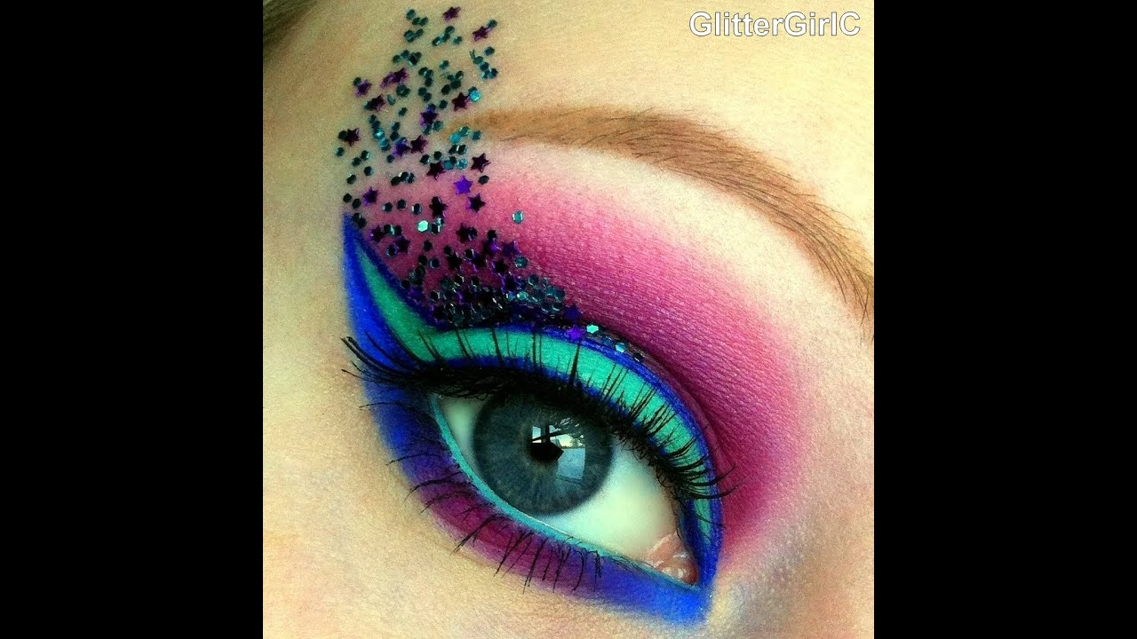 Fantasy Eye Makeup Fantasy Makeup Tutorial Using Sugarpill And Inglot D Youtube