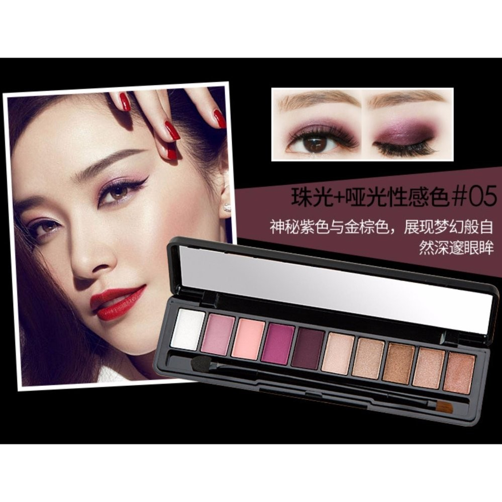 Fantasy Eye Makeup Os High Quality 10 Colour Make Up Eyeshadow Kit 5 Mysterious