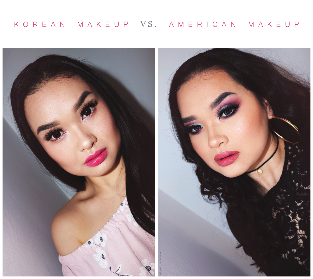Feminine Eye Makeup Korean Makeup Vs American Makeup Lien Jae