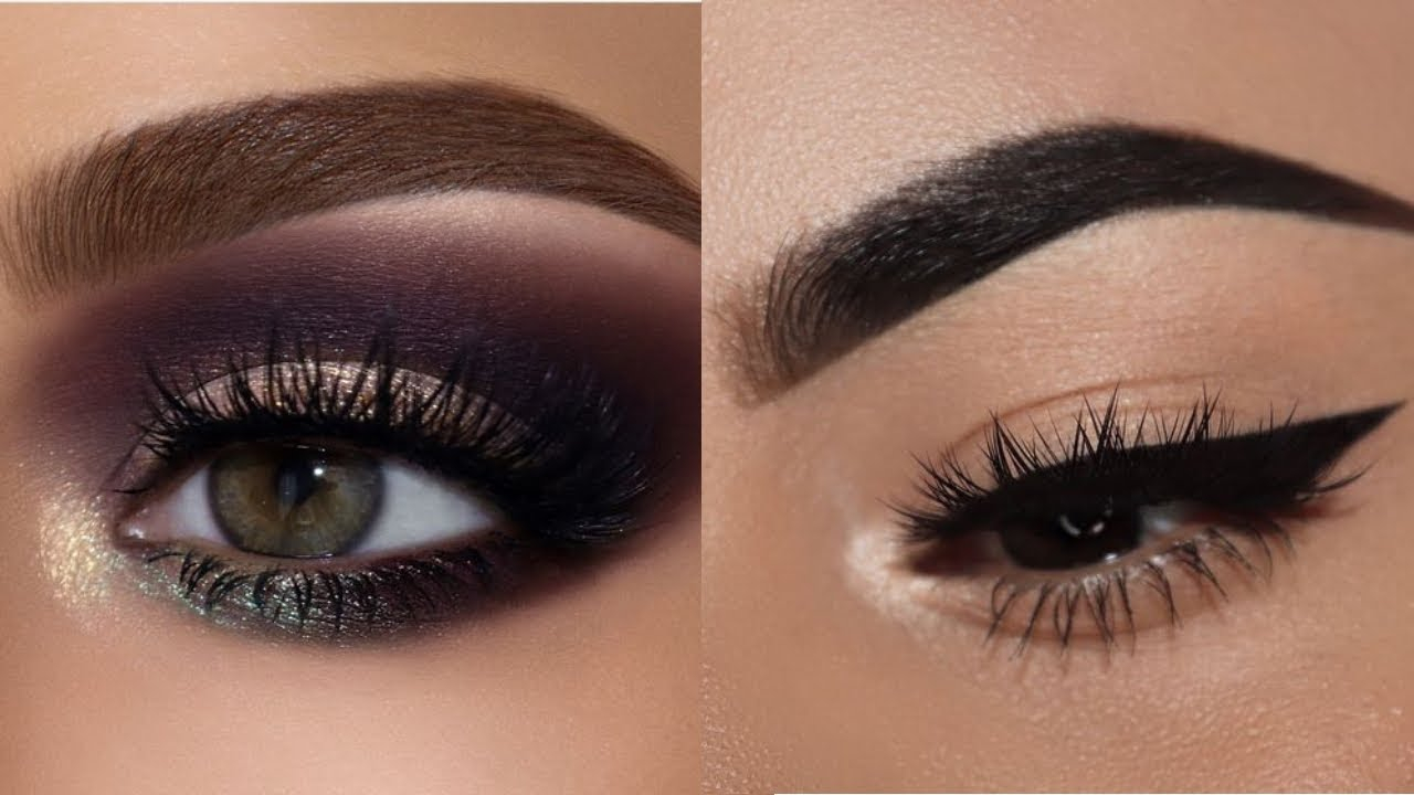 Formal Eye Makeup Easy Prom Eye Makeup Tutorial Bronze Glitter Smokey Eye 6 Youtube