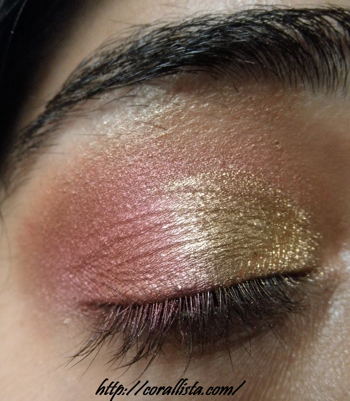 Formal Eye Makeup Festive Pink And Gold Eye Makeup Step Step Tutorial And Fotd