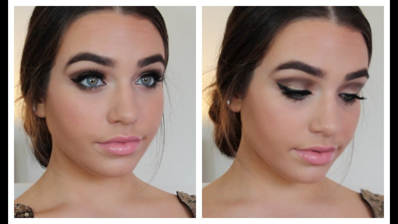 Formal Eye Makeup Special Occasion Prom Eye Makeup Tutorial Youtube