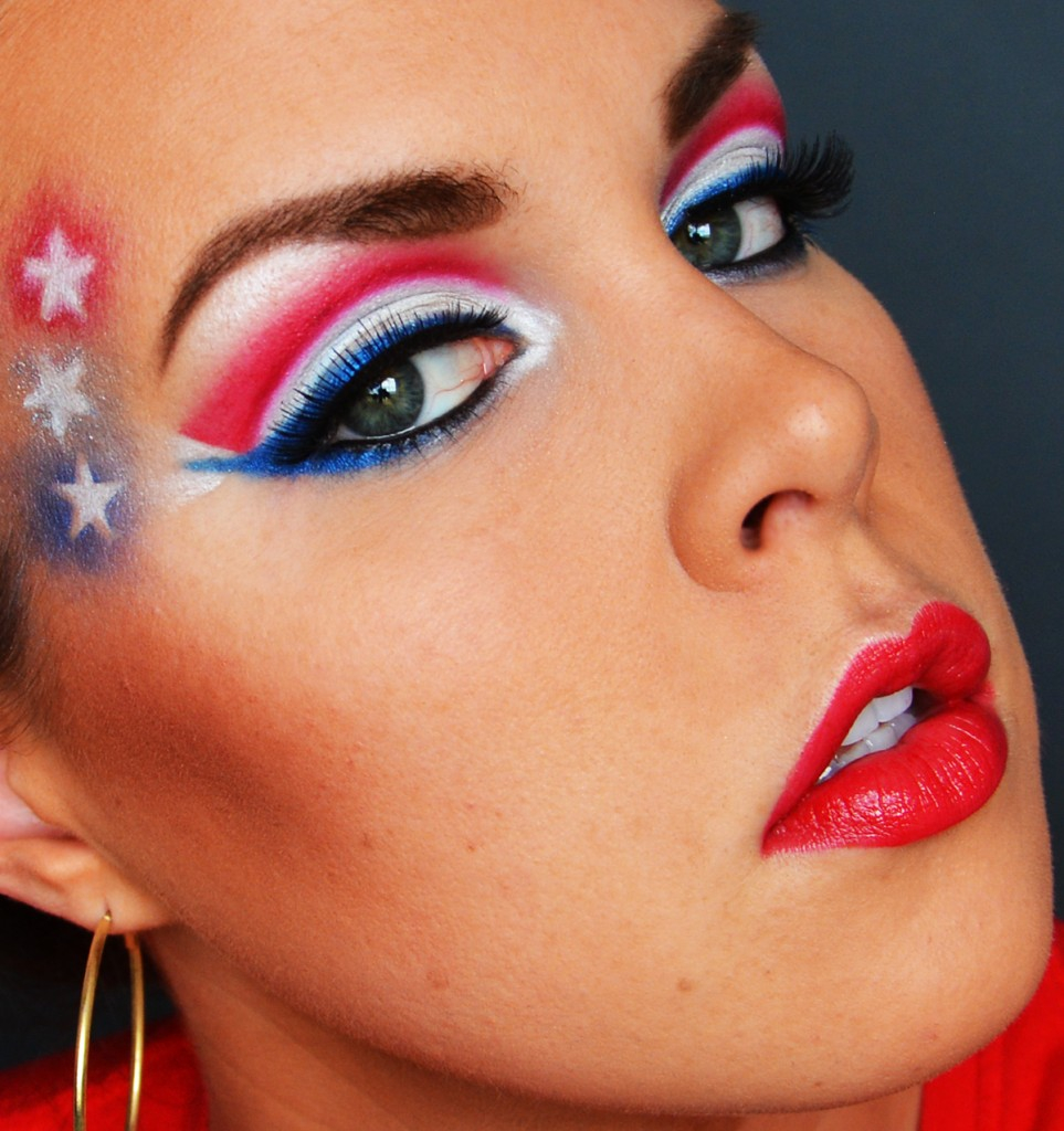 Fourth Of July Eye Makeup 4th Of July Makeup