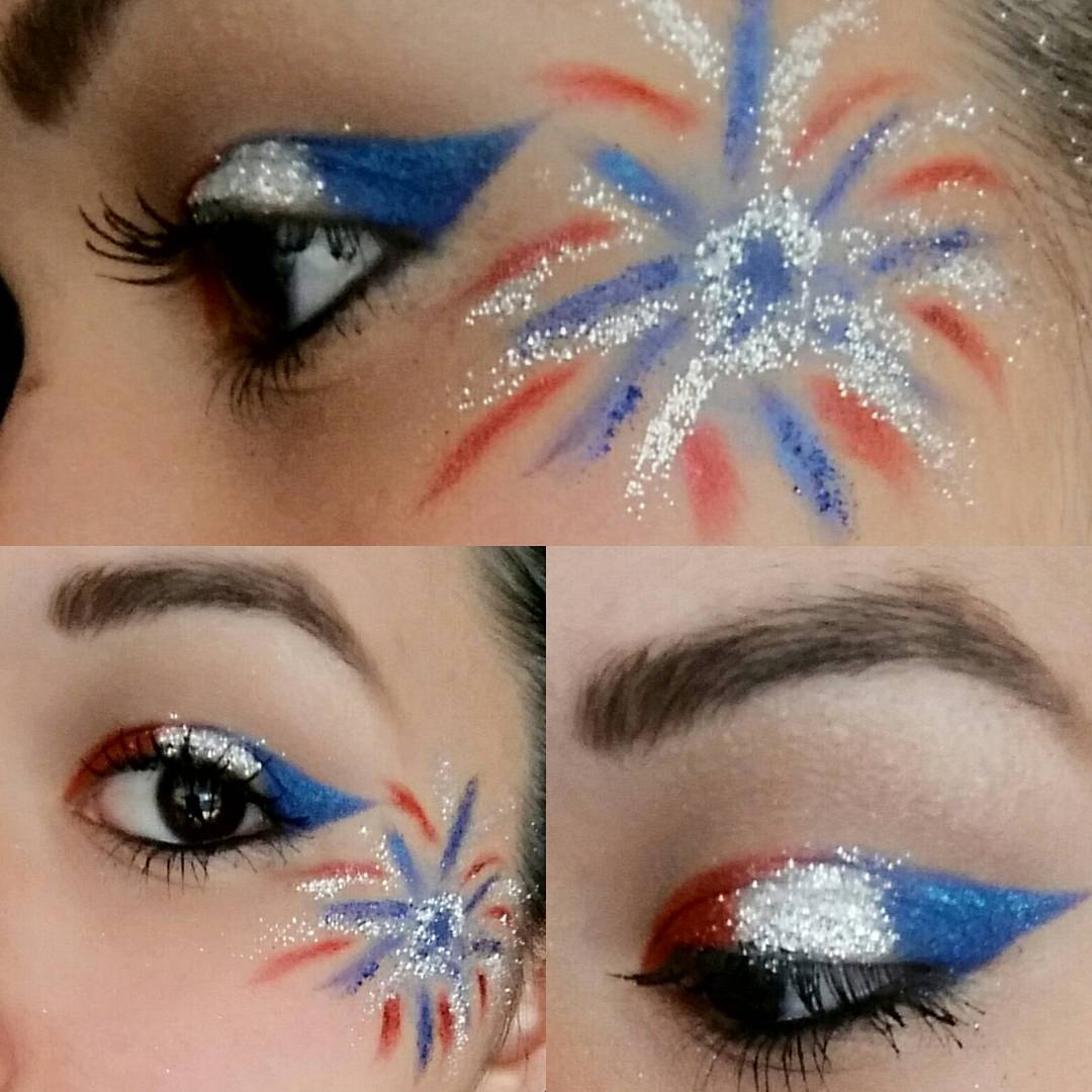Fourth Of July Eye Makeup 55 Awesome Fourth Of July Makeup Ideas