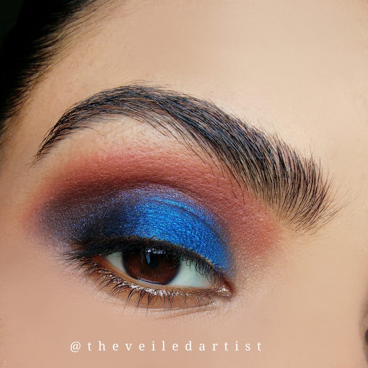 Fourth Of July Eye Makeup Fourth Of July Inspired Blue And Red Smokey Eyes Tutorialbeginner