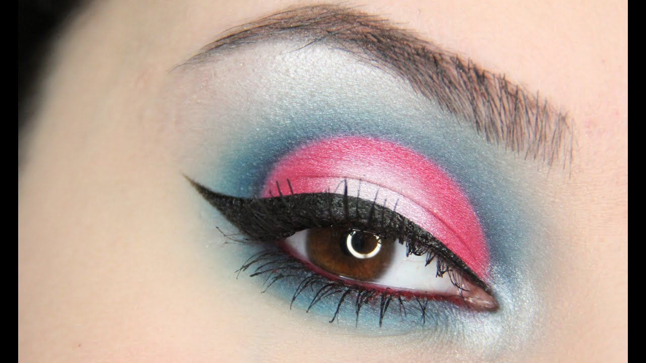 Fourth Of July Eye Makeup Red White Blue Eye Makeup Tutorial For 4th Of July Youtube