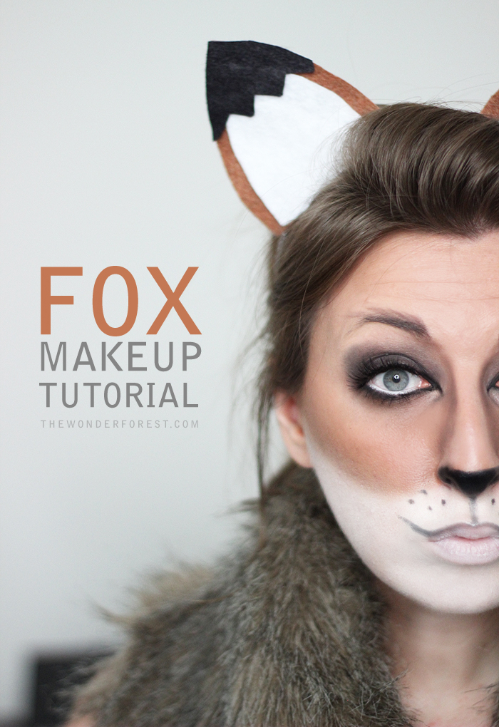 Fox Eye Makeup Fox Makeup Tutorial For Halloween Wonder Forest