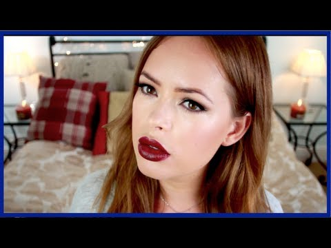 Fox Eye Makeup Rihanna Megan Fox Inspired Dark Romantic Makeup Tutorial