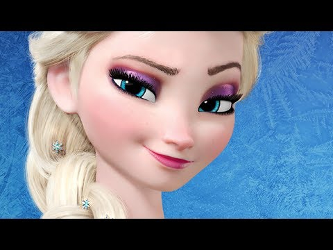 Frozen Eye Makeup Disneys Frozen Elsa Inspired Makeup Tutorial Youtube