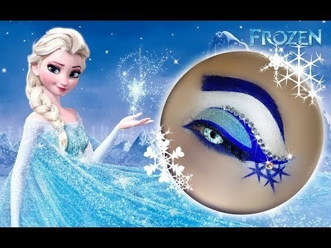 Frozen Eye Makeup Disneys Frozen Elsa Makeup Tutorial Theemanuelecastelli Video