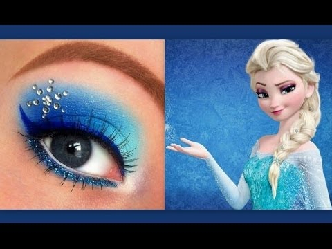 Frozen Eye Makeup Disneys Frozen Elsa Makeup Tutorial Youtube