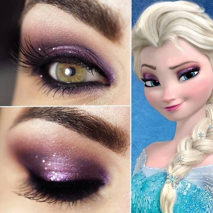Frozen Eye Makeup Elsa Frozen Eye Makeup Eye Makeup
