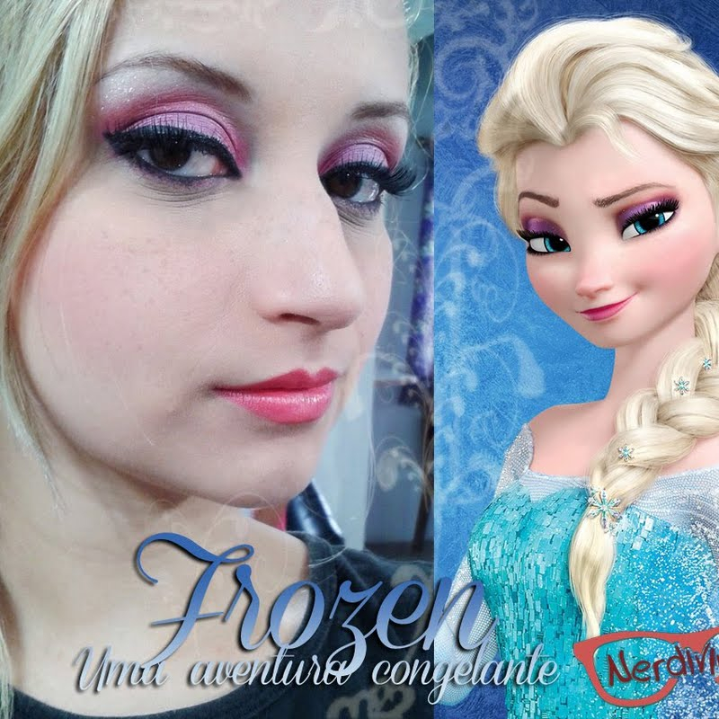 Frozen Eye Makeup Elsa Frozen Makeup Brenda G Preen