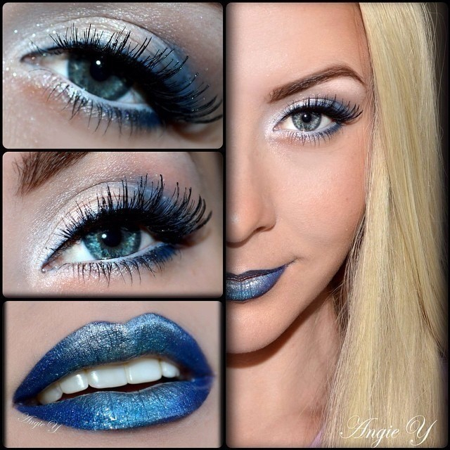 Frozen Eye Makeup Frozen Blue How To Create A Blue Eye Makeup Look Beauty On Cut