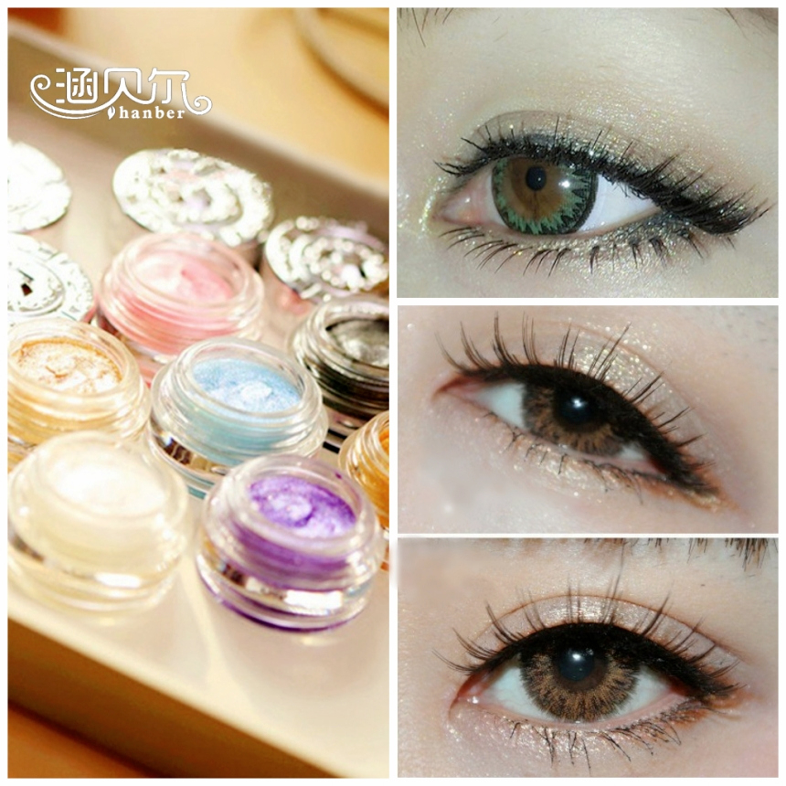 Frozen Eye Makeup Usd 859 Champagne Gold Pearl White Shiny Eye Shadow Frozen 3d Eye