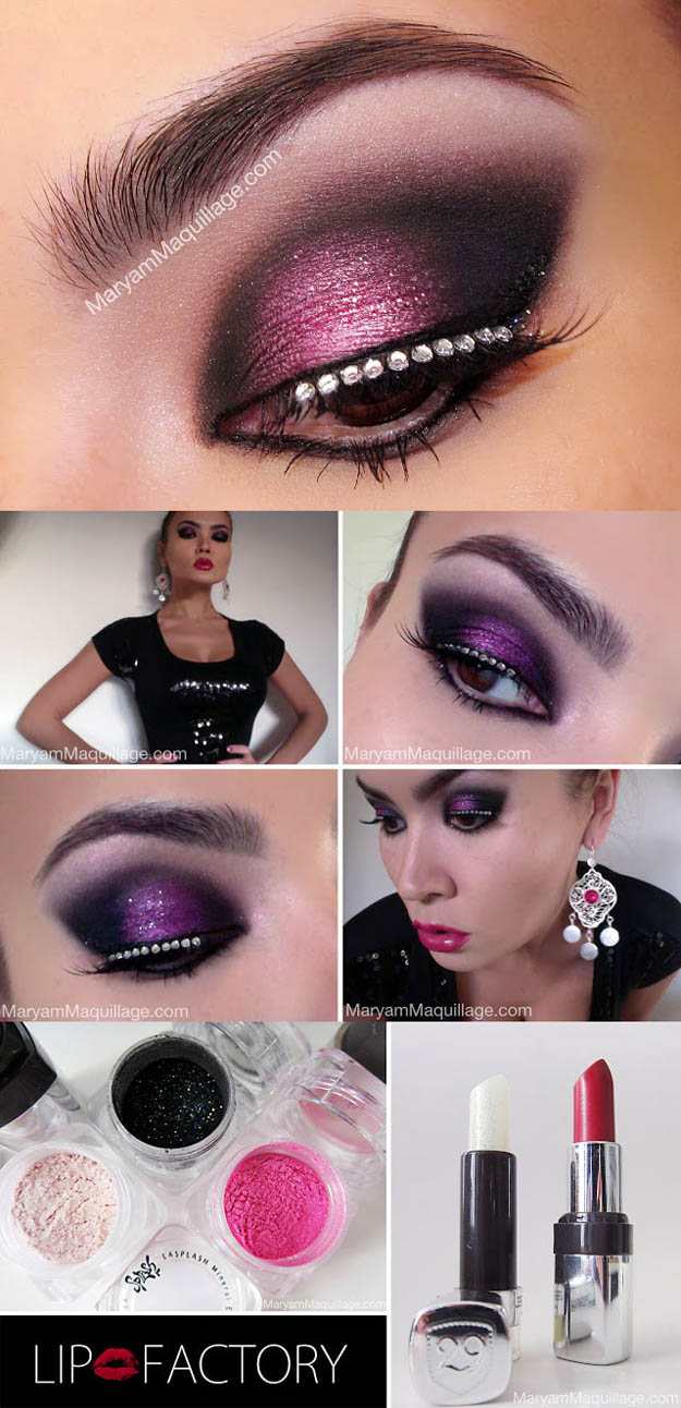 Glitter Eye Makeup 35 Glitter Eye Makeup Tutorials The Goddess