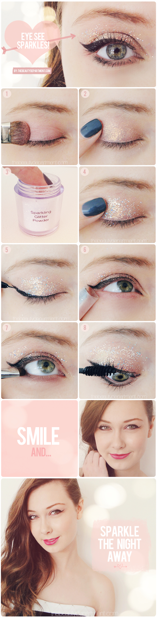 Glitter Eye Makeup Tutorial Glitter Eye Makeup Tutorials Are Quite Easy To Achieve