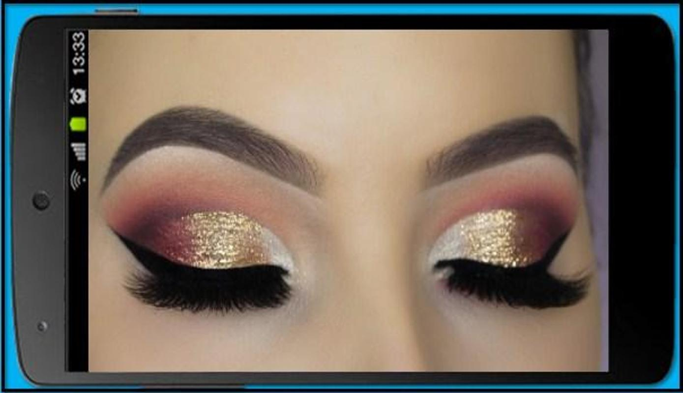 Glitter Eye Makeup Tutorial Glitter Glam Eye Makeup Tutorial For Android Apk Download