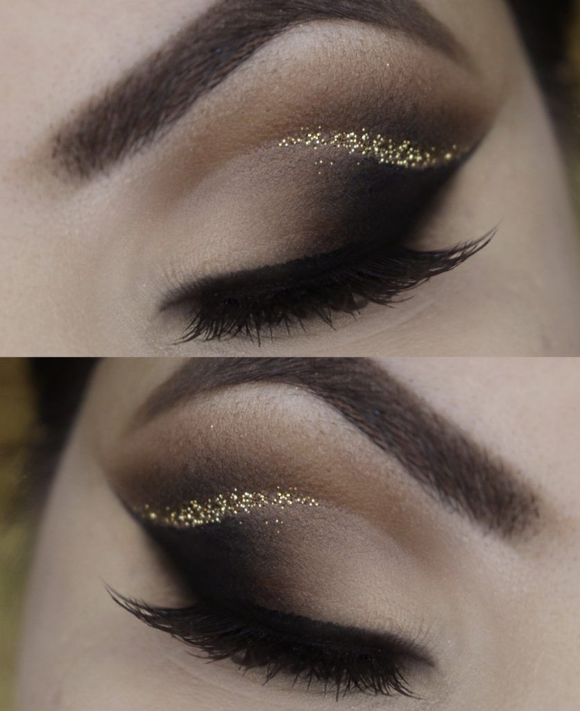 Gold And Black Eye Makeup Pin Katy Witt On The Eyes Have It Pinterest Makeup Eye