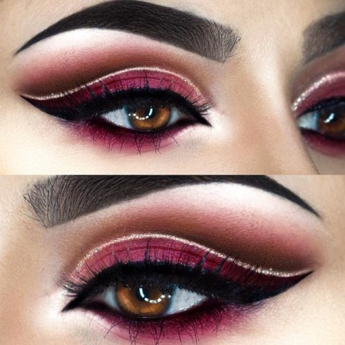 Gold And Maroon Eye Makeup Amber Eyes Makeup Best Tips Of Makeup For Amber Eyes Ladylife