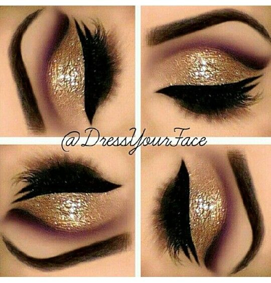 Gold And Maroon Eye Makeup Eye Makeup Tutorials Maroon And Gold Party Makeup Flashmode